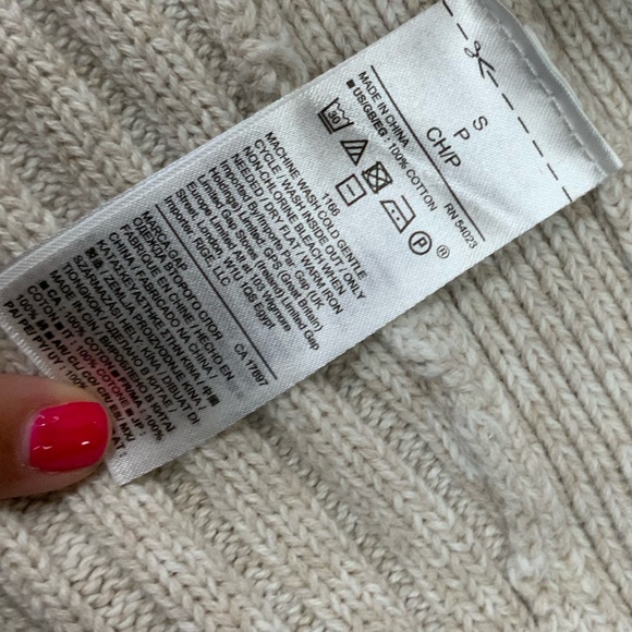 Gap For Good Cocoon Sleeve Slouchy Relaxed Fit Open Ribbed Cardigan Sweater. XS. - Picture 7 of 11